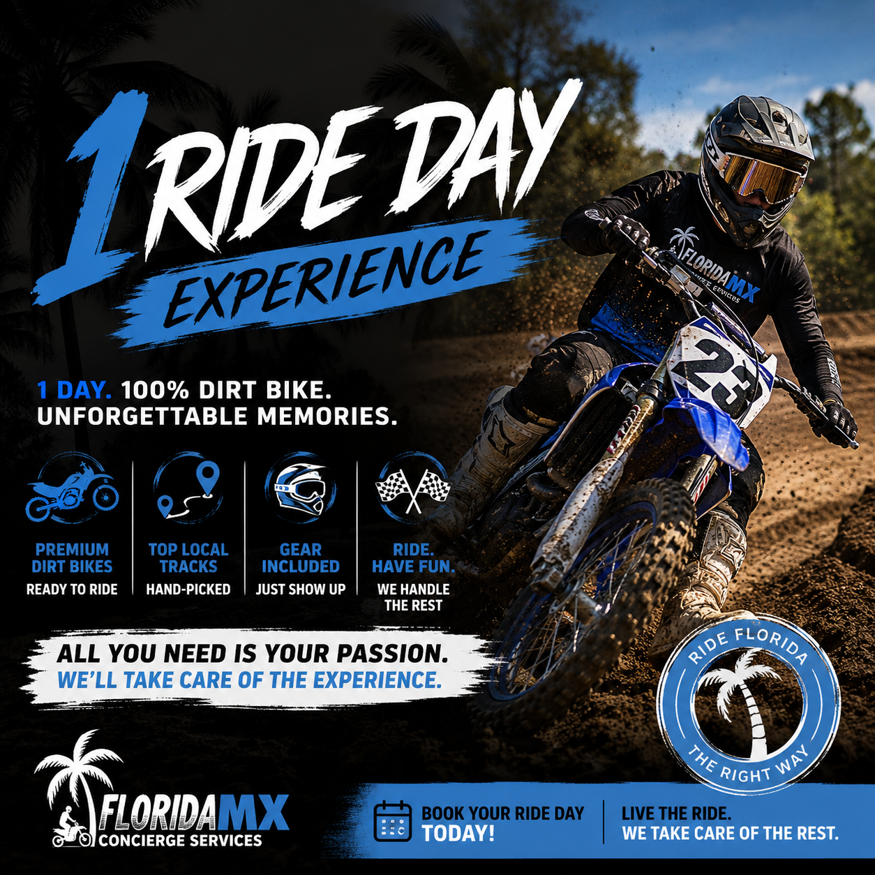 🏁 1-Day Ride Experience - 2026 Honda CRF450